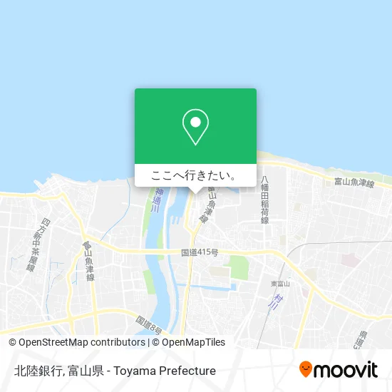 北陸銀行地図