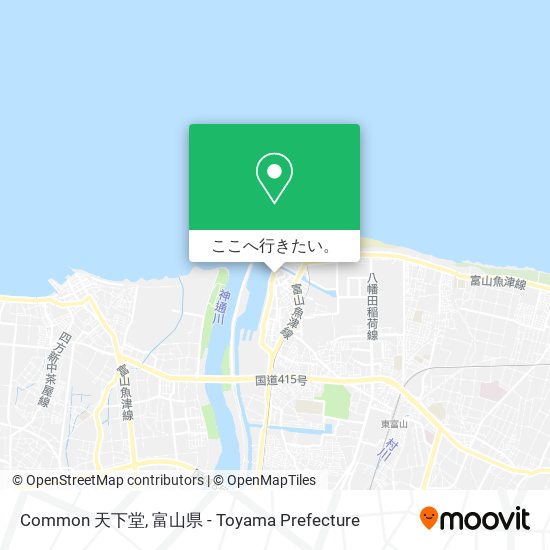 Common 天下堂地図