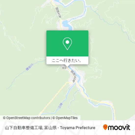 山下自動車整備工場地図