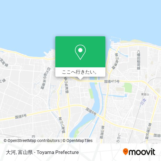大河地図