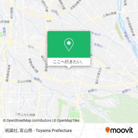 祇園社地図
