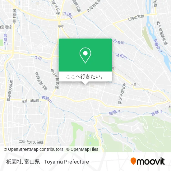 祇園社地図