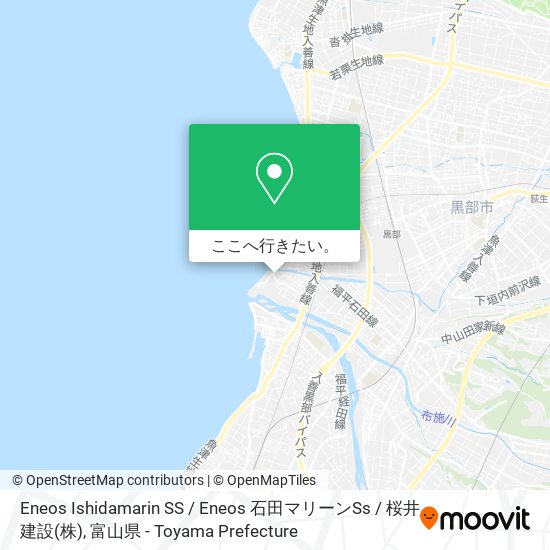 Eneos Ishidamarin SS / Eneos 石田マリーンSs / 桜井建設(株)地図