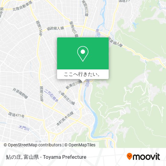 鮎の庄地図