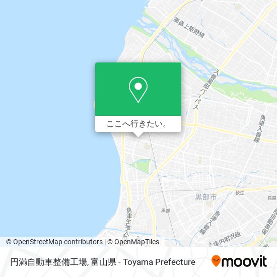 円満自動車整備工場地図