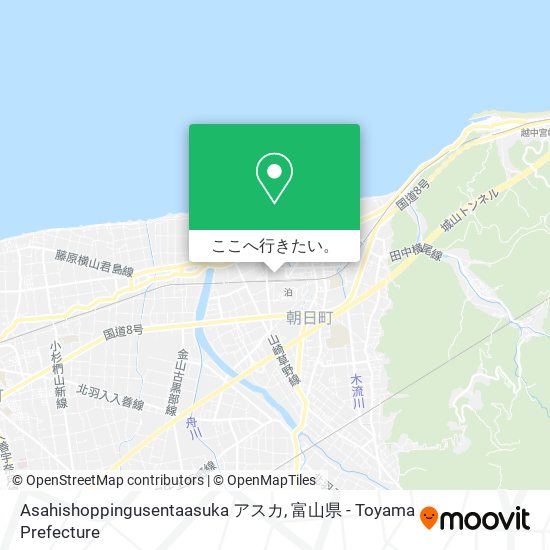 Asahishoppingusentaasuka アスカ地図