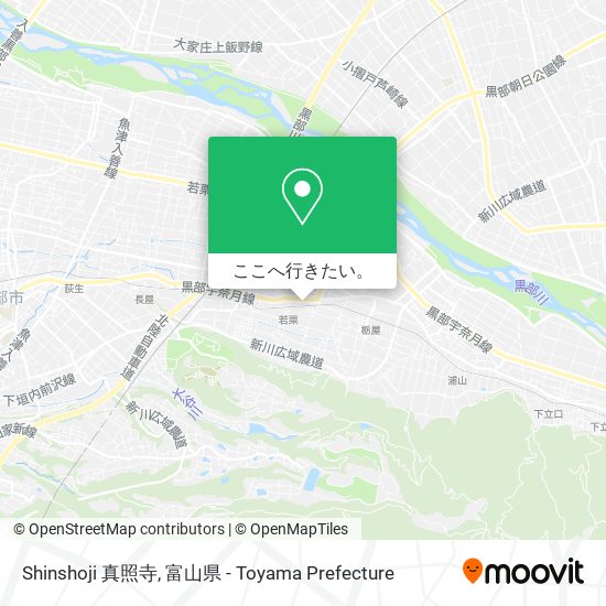 Shinshoji 真照寺地図