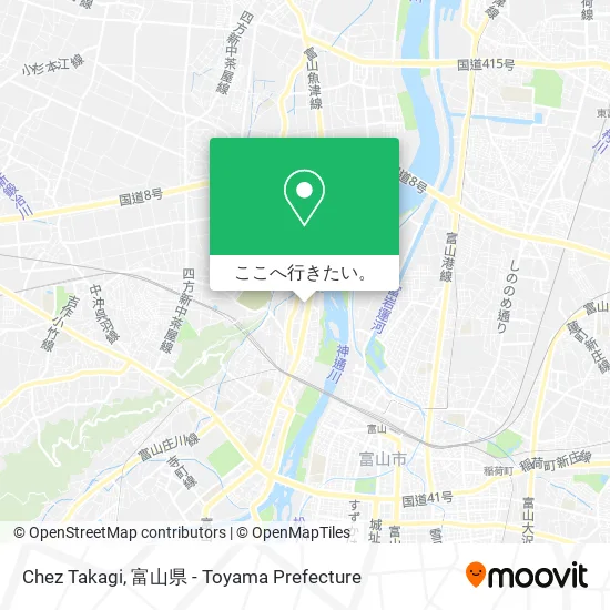 Chez Takagi地図