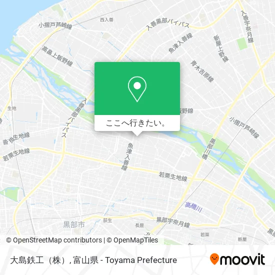 大島鉄工（株）地図