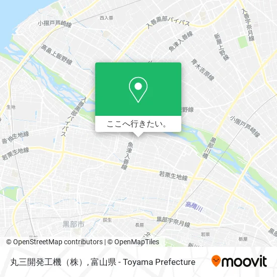 丸三開発工機（株）地図