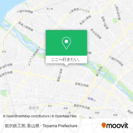 前沢鉄工所地図
