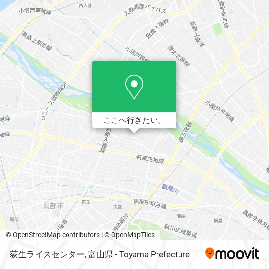 荻生ライスセンター地図