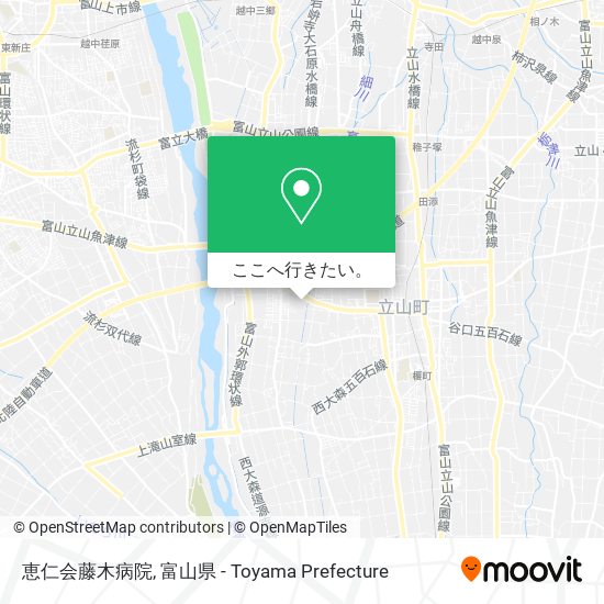 恵仁会藤木病院地図