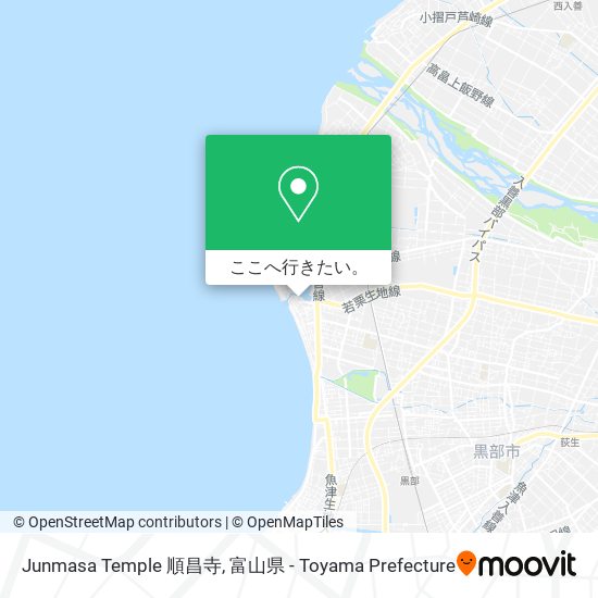 Junmasa Temple 順昌寺地図