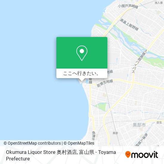Okumura Liquor Store 奥村酒店地図