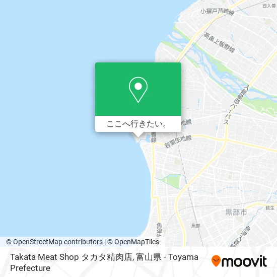 Takata Meat Shop タカタ精肉店地図