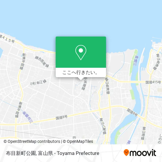 布目新町公園地図