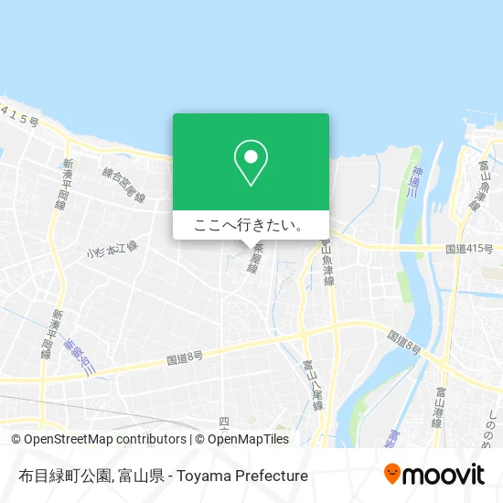 布目緑町公園地図