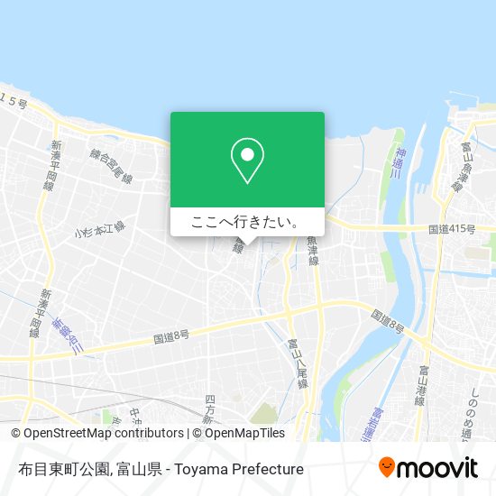 布目東町公園地図