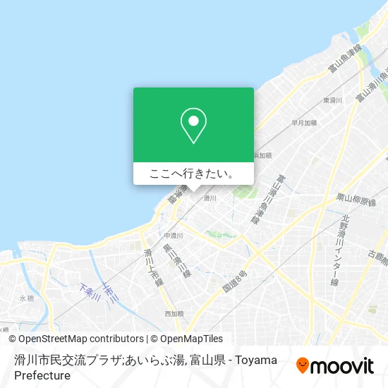 滑川市民交流プラザ;あいらぶ湯地図