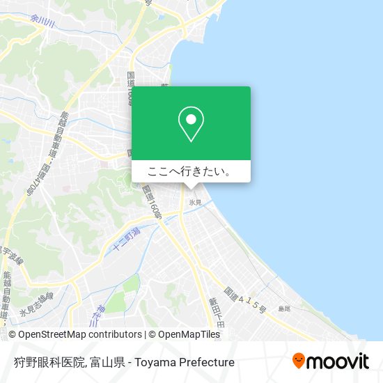 狩野眼科医院地図