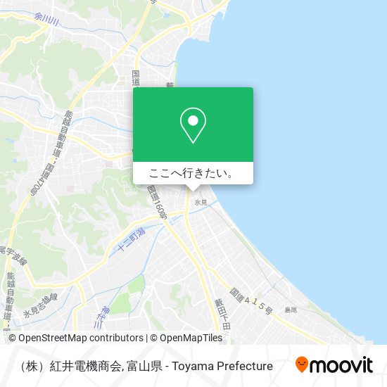 （株）紅井電機商会地図