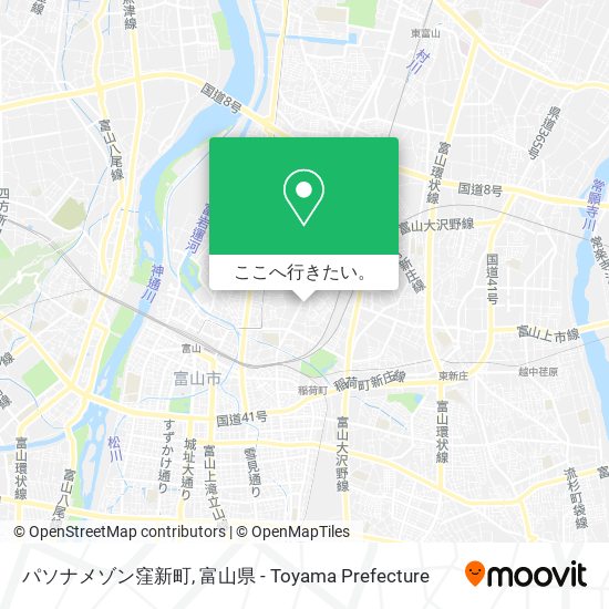 パソナメゾン窪新町地図