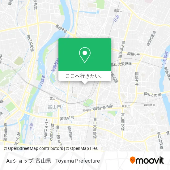 Auショップ地図
