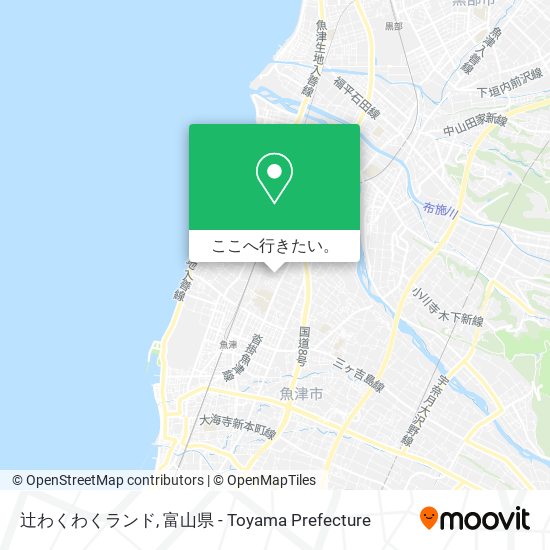 辻わくわくランド地図