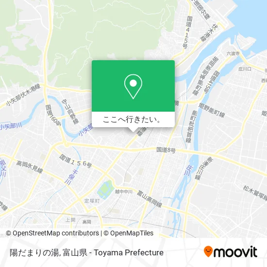 陽だまりの湯地図
