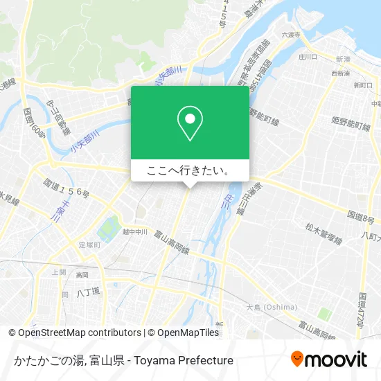 かたかごの湯地図