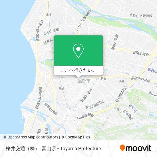桜井交通（株）地図