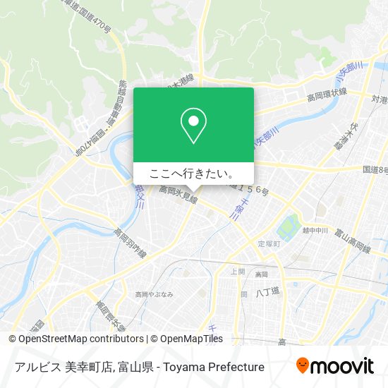 アルビス 美幸町店地図