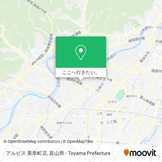 アルビス 美幸町店地図