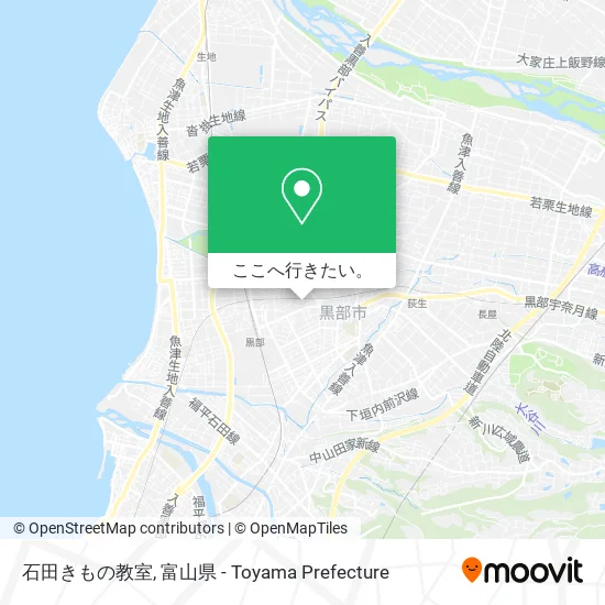 石田きもの教室地図