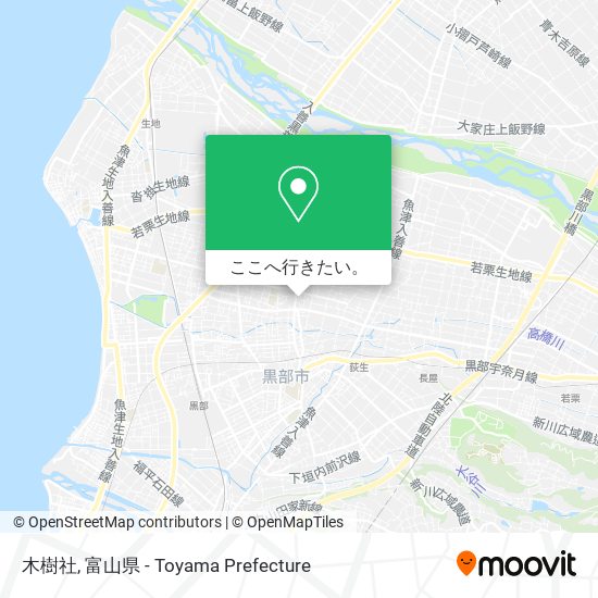 木樹社地図