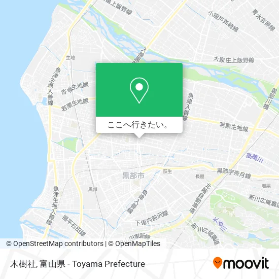 木樹社地図
