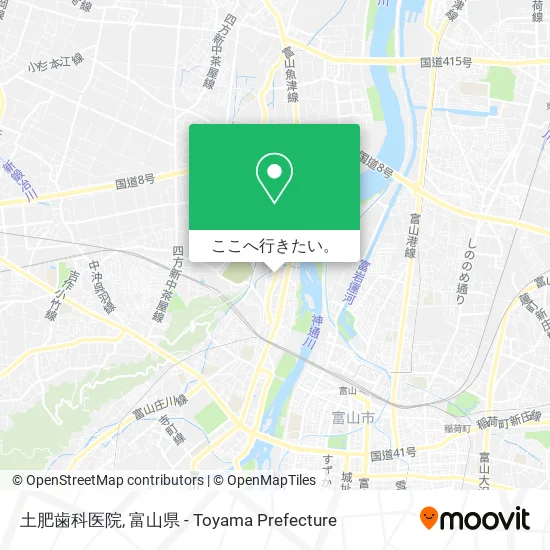 土肥歯科医院地図