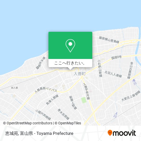 恵城苑地図