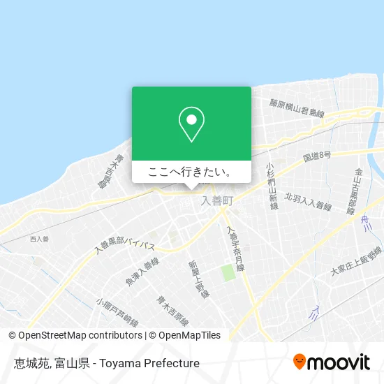 恵城苑地図