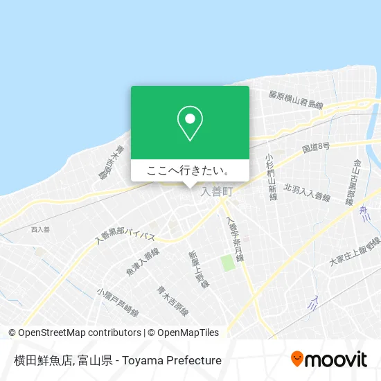 横田鮮魚店地図