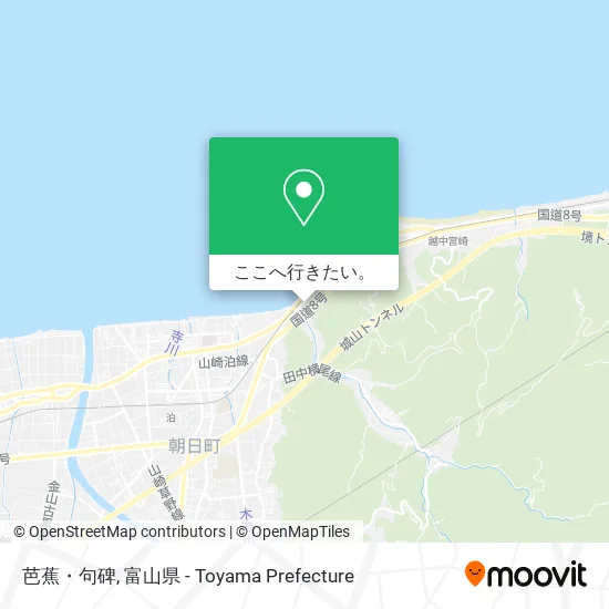 芭蕉・句碑地図