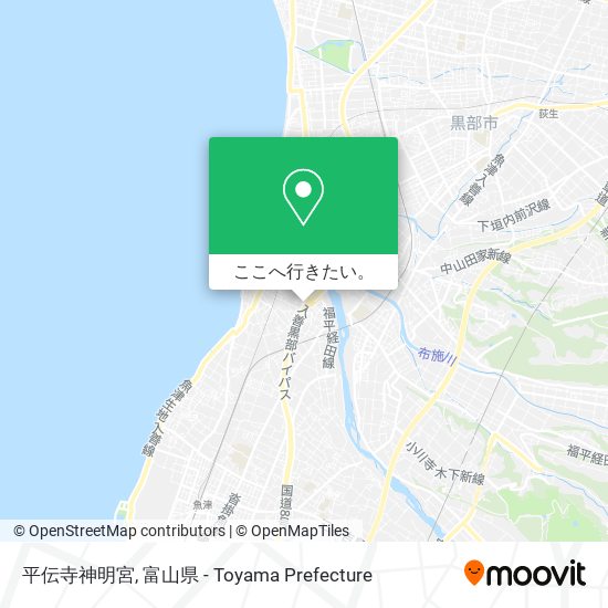 平伝寺神明宮地図
