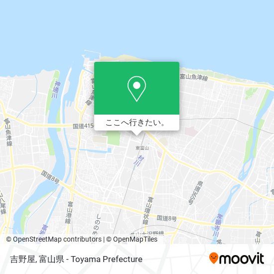 吉野屋地図