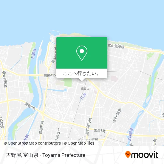 吉野屋地図
