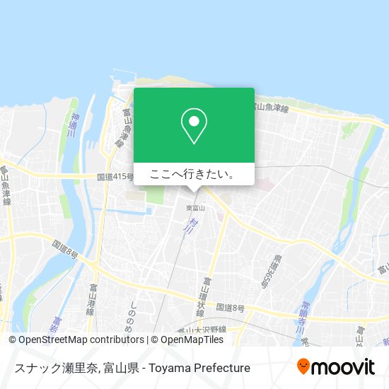 スナック瀬里奈地図