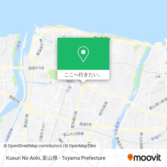 Kusuri No Aoki地図