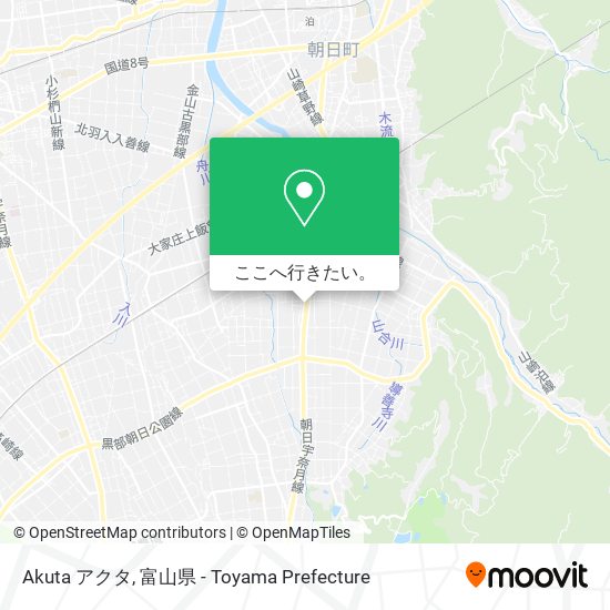 Akuta アクタ地図