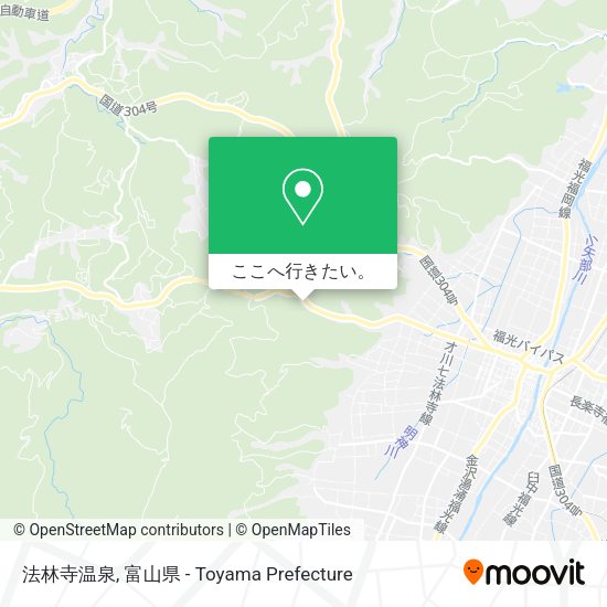 法林寺温泉地図