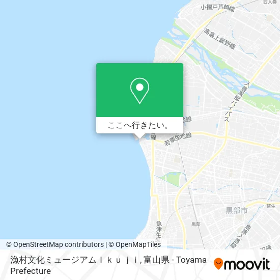 漁村文化ミュージアムＩｋｕｊｉ地図